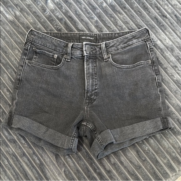 Free Assembly Jean Shorts High-Waisted 8 - Picture 7 of 7